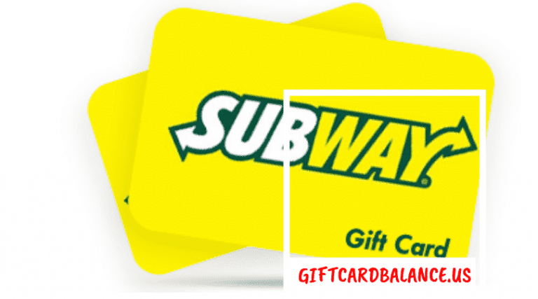 Subway Gift Card Balance Check Online at Subway.com - ArticleCity.com