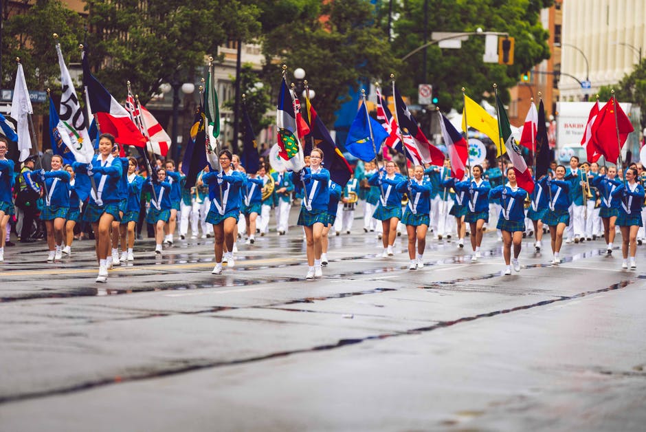 Color Guard Uniforms, Marching Band, Color Guard, Percussion, Parade